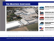 Tablet Screenshot of manfredicoldstorage.com